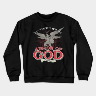 Armor of God Bible Verse Gift for Christian Crewneck Sweatshirt